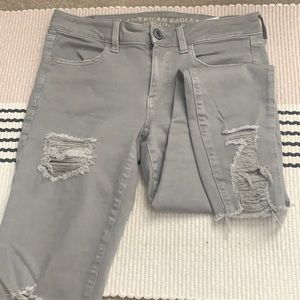 AE Grey Jeggings (SHORT length)